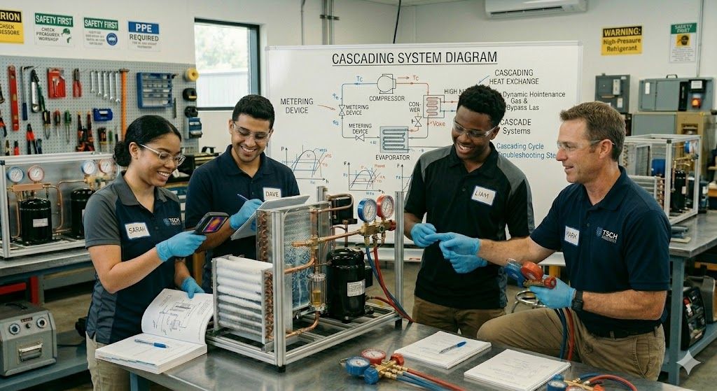 Refrigeration cycle technician training