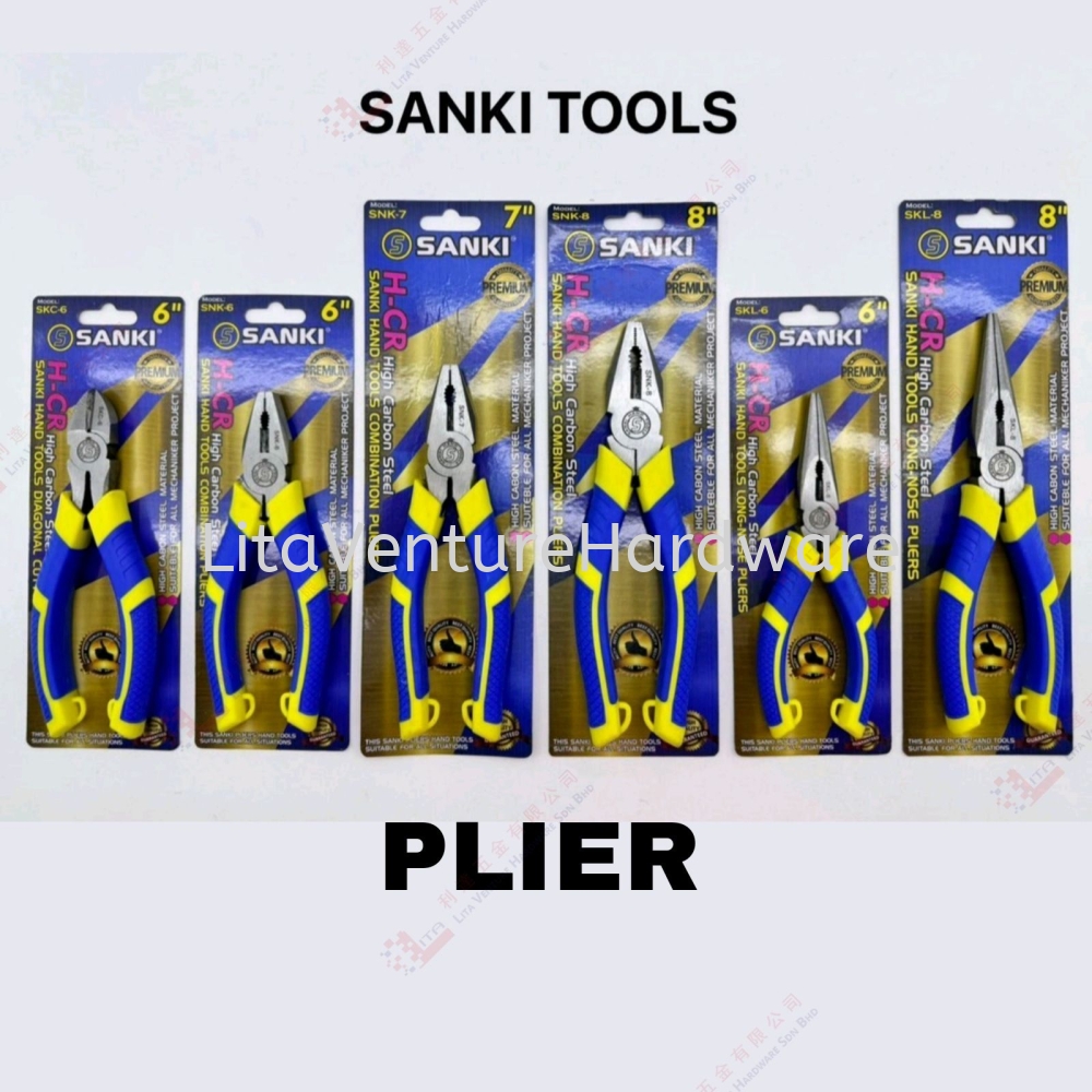 SANKI BRAND PLIER - SKC6 SNK6 SNK7 SNK8 SKL6 SKL8