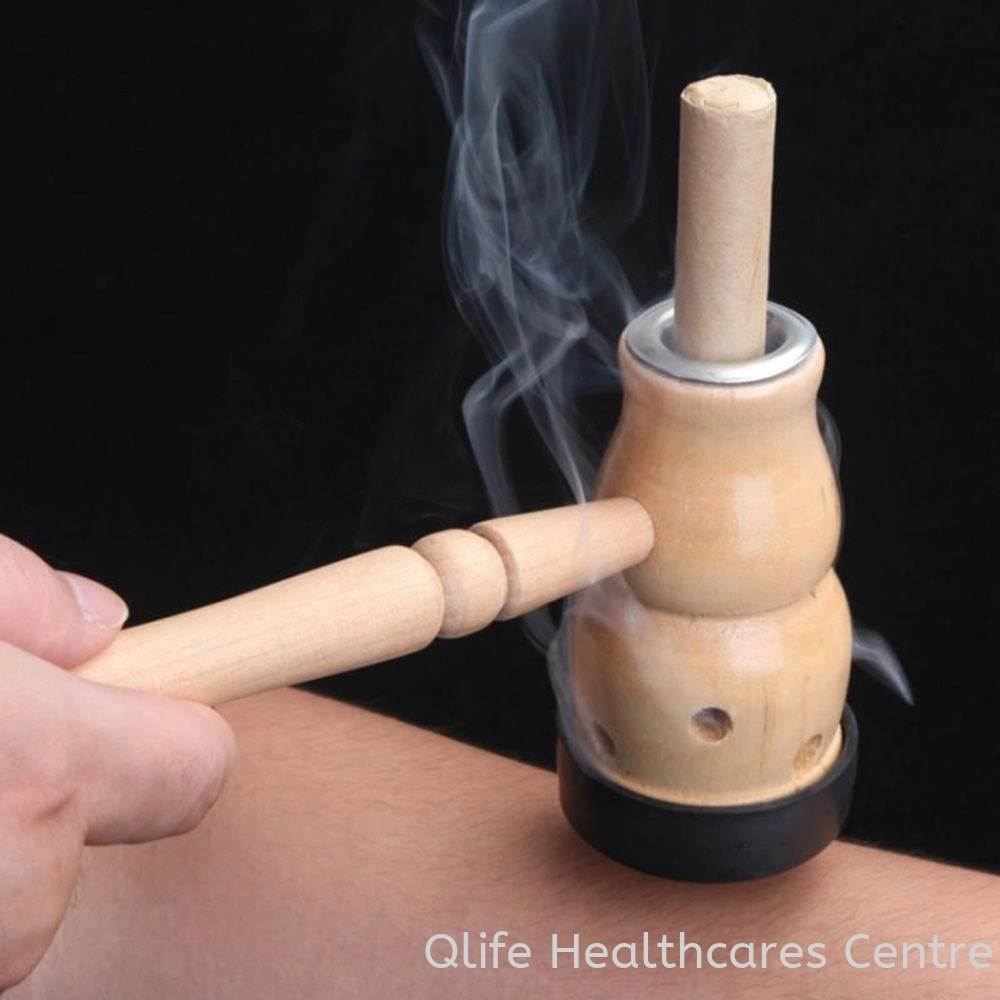 Moisture Removal Moxibustion Film Massage Treatment 排湿灸膜治疗服务