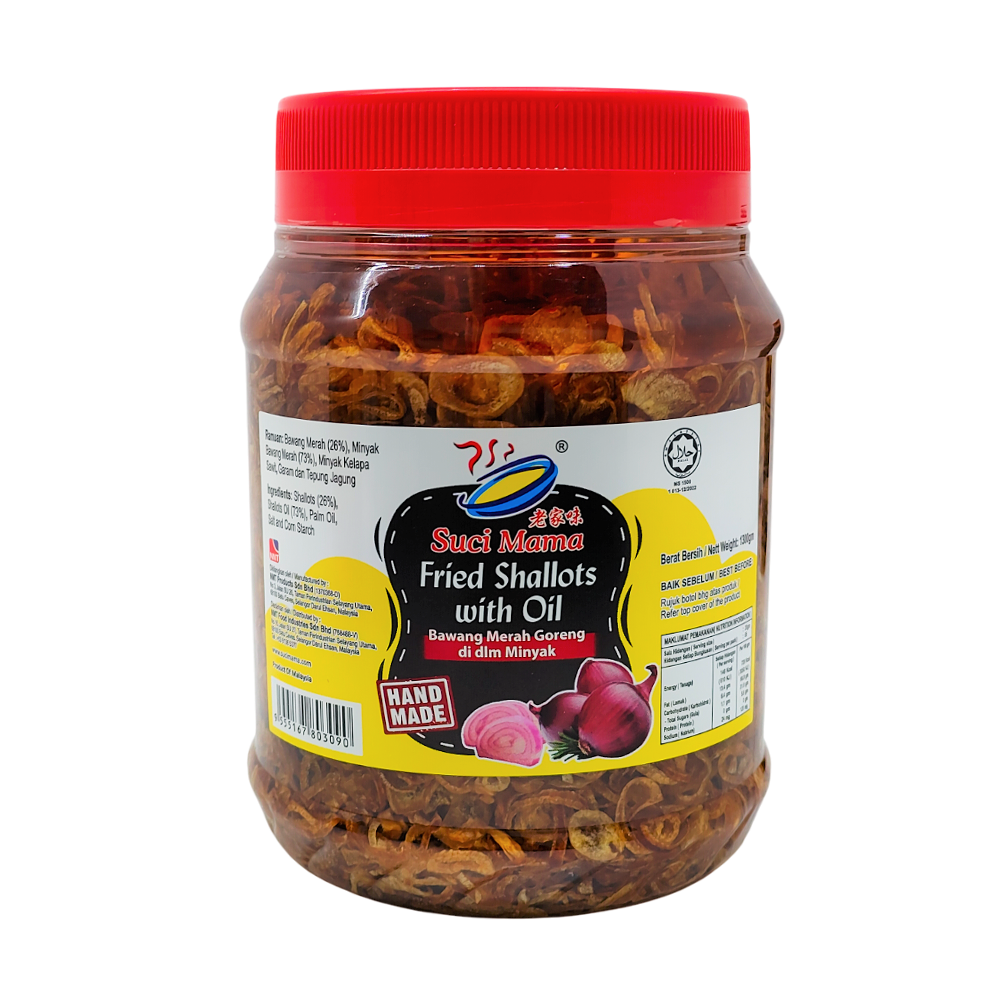 Suci Mama Bawang Merah Goreng (Minyak) / Fried Shallots with Oil 1300g