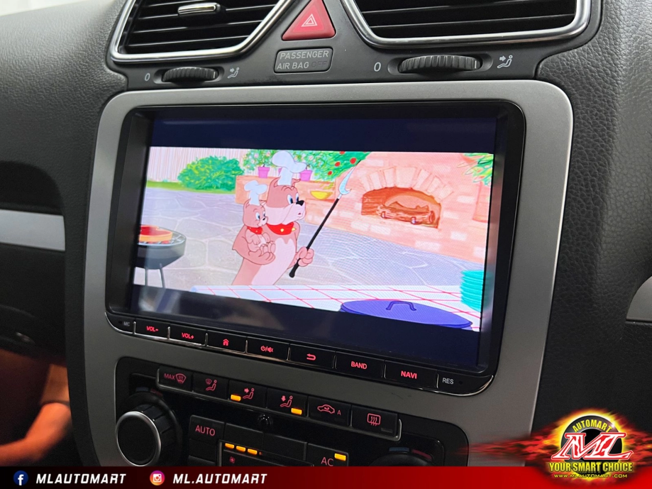 Volkswagen Scirocco MK3 Android Monitor