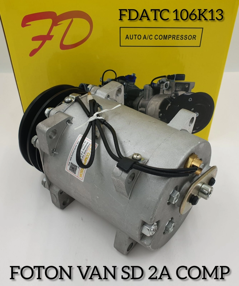 FDATC 106K13 Foton Van ATC-SD 2A Compressor (NEW)