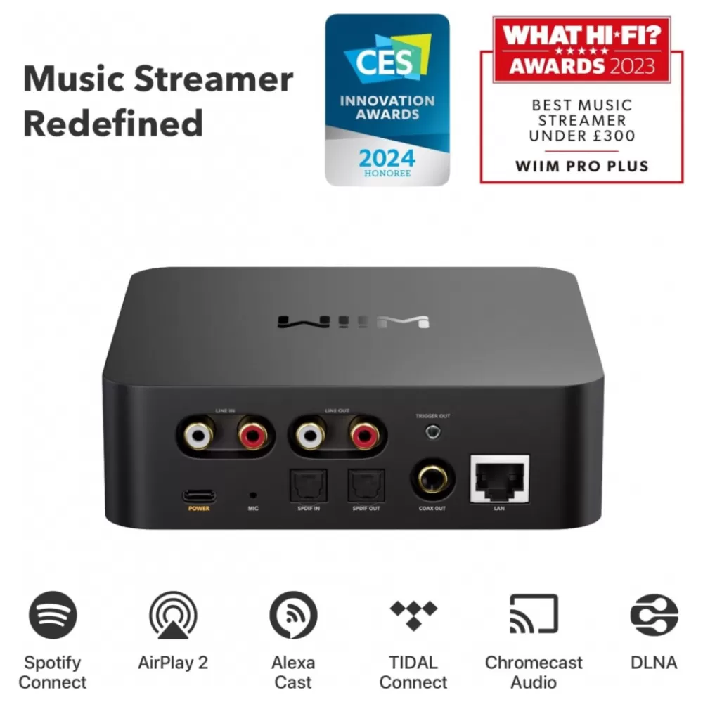 WiiM Pro Plus Wireless Audio Streamer