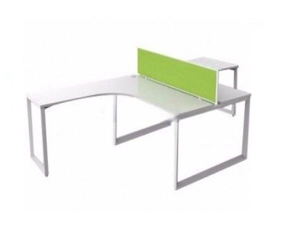 Workstation Office Cluster Of 2 Seater | Office Panel | Office Divider | S Series Set (T DESIGN) | Office Cubicle | Office Partition Malaysia IPWT2-ST18