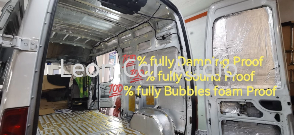 Campervan motorhome Caravan RV anti heat sound water system