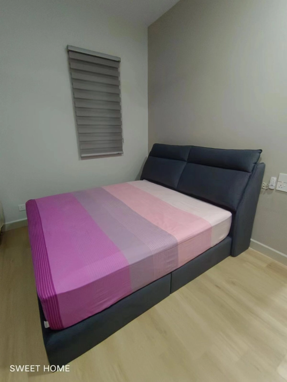 Modern Divan Queen Size Bed Frame | Divan Headboard With Back Rest | Katil Queen Moden | Bedroom Furniture Store | Kedai Perabot Bilik Tidur | Penang | KL | Kedah | Perak | Ipoh | KUlim | Lunas