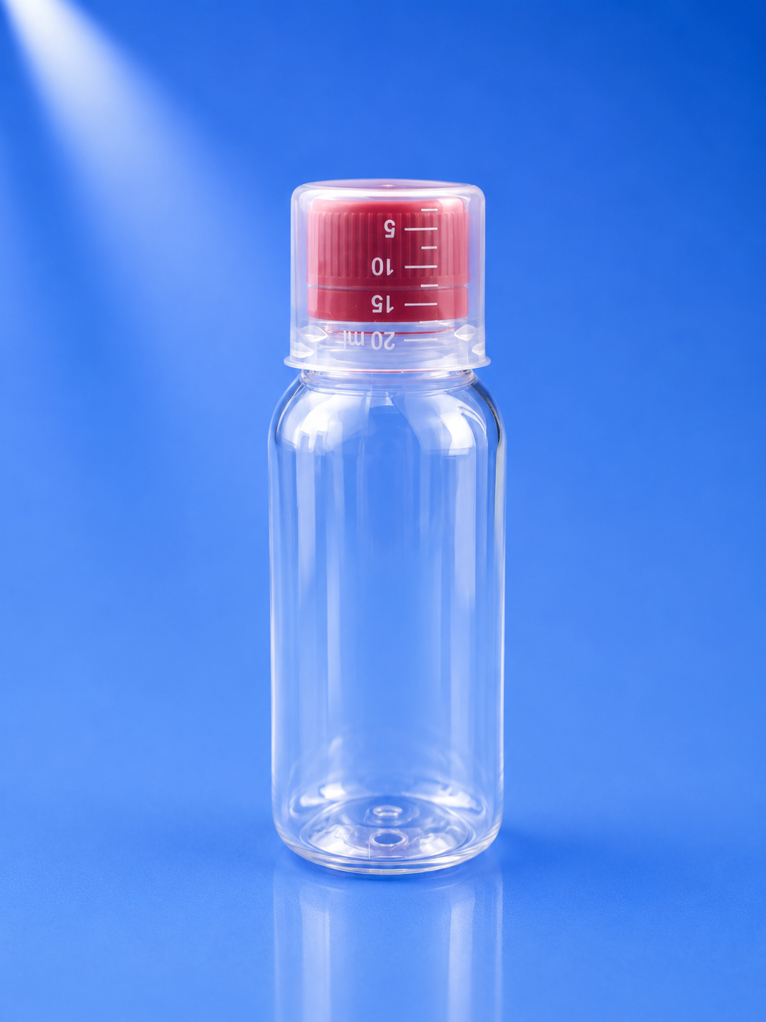 100ml Medical bottle with measurement cup: 7081