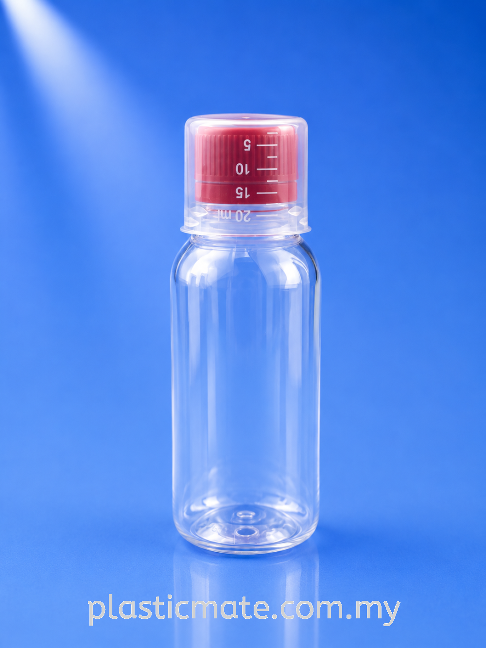 100ml Medical bottle with measurement cup: 7081