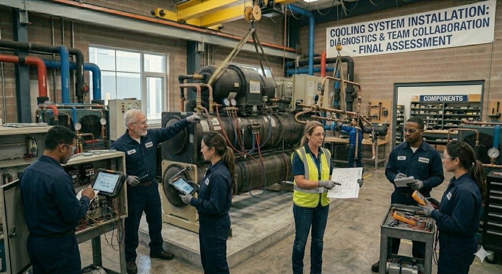 Cooling system installation training