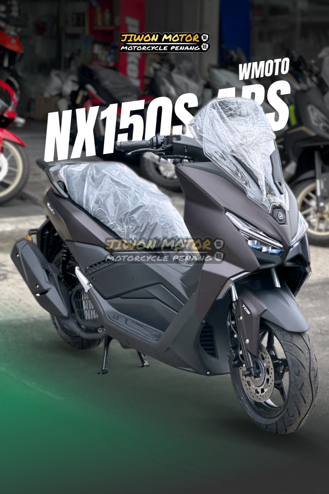 Wmoto models NX150S ABS TCS