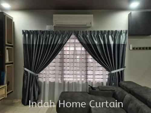 Thanks with Customer from Oversea online Booking Curtain for her Bandar Parkland House