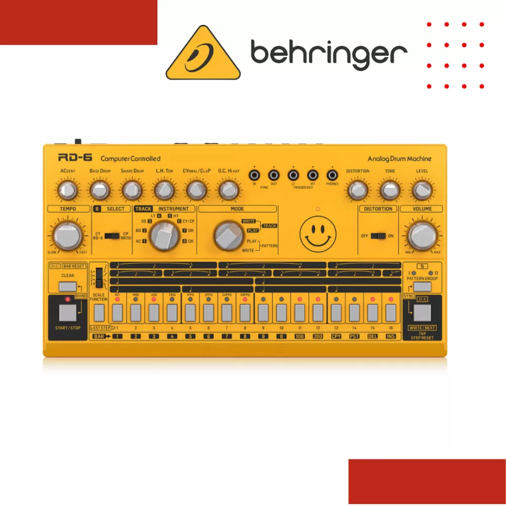 Behringer RD-6-AM Analog Drum Machine