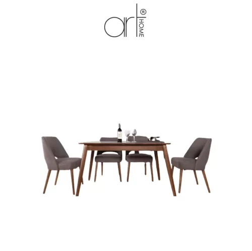 1+4 Boston Extension Dining Table & Felix Dining Chair Set