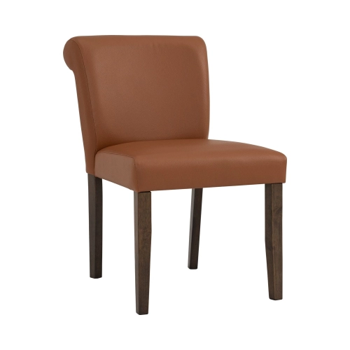 Suzy Chair (Brown PU) - More Design Southern Sdn Bhd