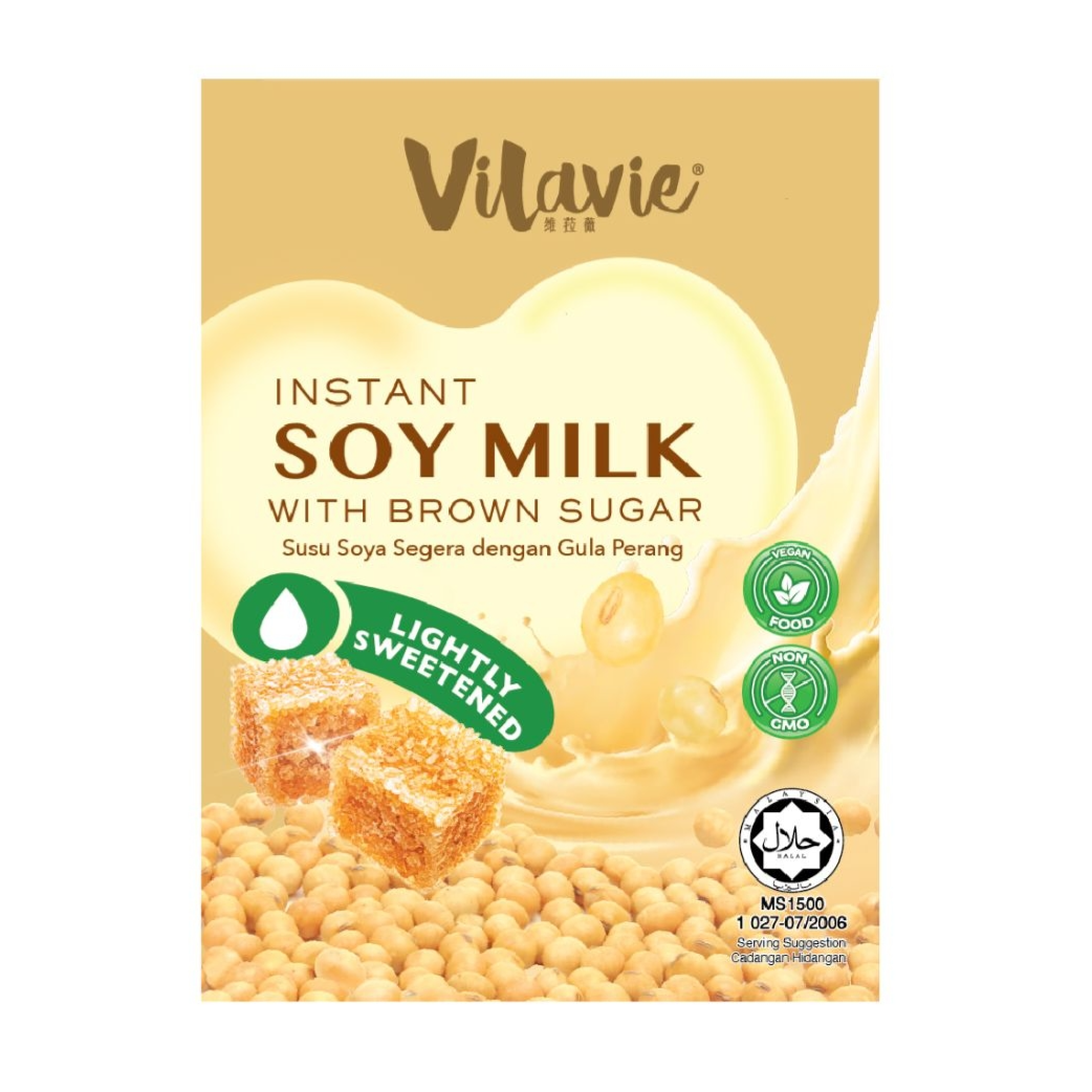Instant Soy Milk with Brown Sugar