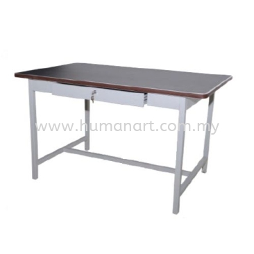 STEEL METAL WRITING DESK WITH DRAWER A 136 / A 137 - sri hartamas | mont kiara | solaris dutamas