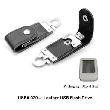 USBA020 -- Leather USB Flash Drive