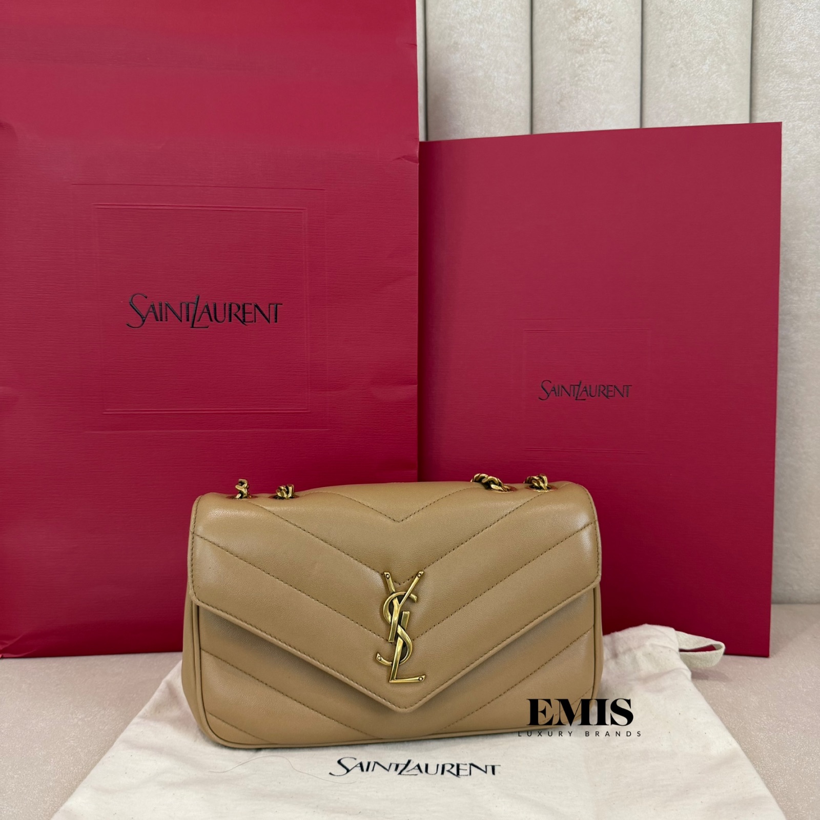 Ysl Lambskin LouLou Small- Preloved Luxury Bag