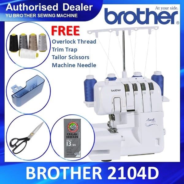 Brother 2104D Overlock Machine