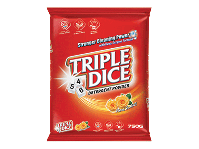 TRIPLE DICE POWDER FLORAL 750GM