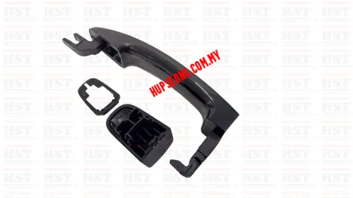 FORD RANGER T6 FRONT LH REAR LH RH DOOR OUTER HANDLE WITH COVER BLACK (DOH-RANGERT6-NHBL)