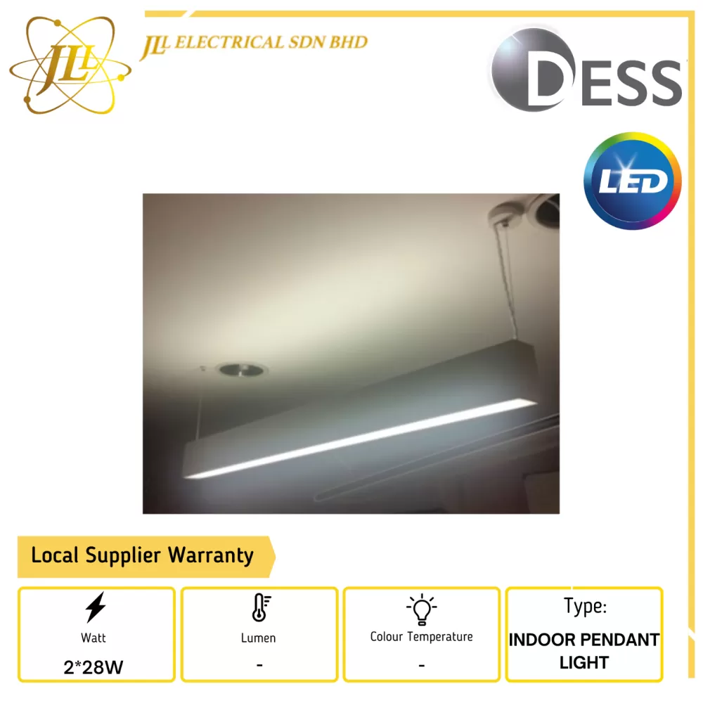 DESS GLXY3911-2*28W INDOOR LED T5 TUBE PENDANT LIGHT