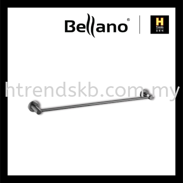 Bellano Single Towel Bar (Metal Grey) BLN7201MGSS