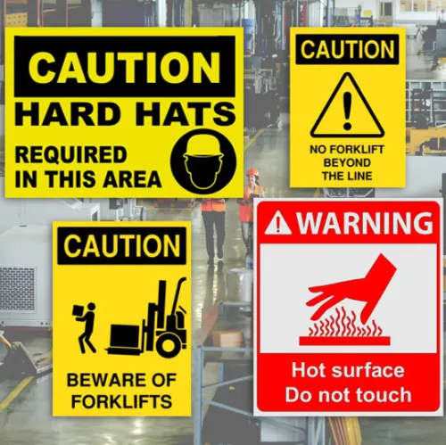 Factory Warning Signs