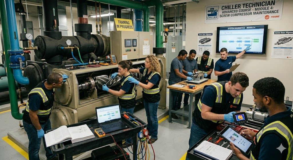 Screw chiller technician course