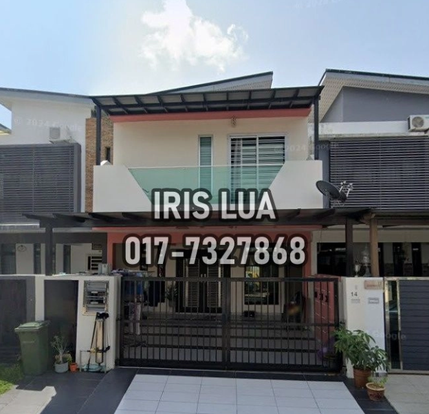 Taman Pulai Hijauan @2 Storey Terrace House Bank Lelong/Auction