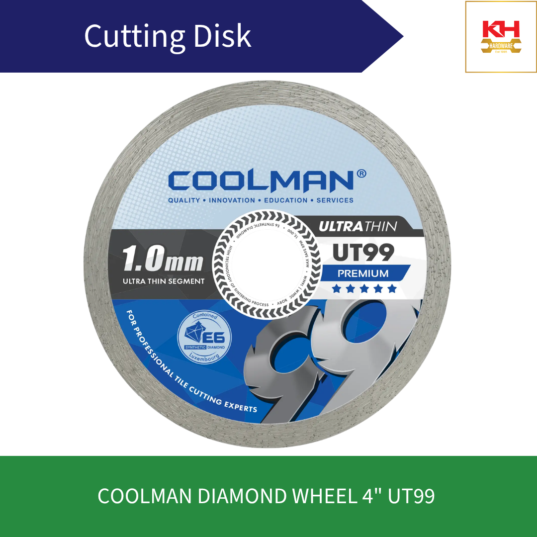 COOLMAN Diamond Wheel 4" UT99