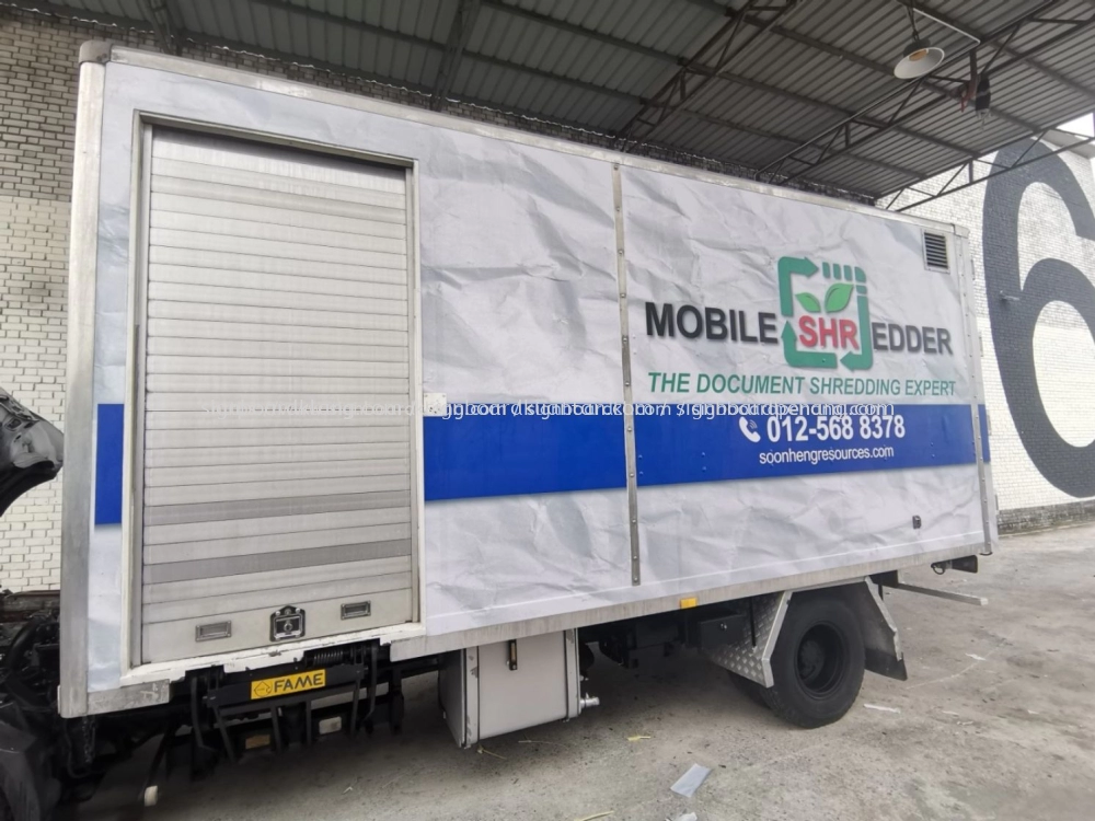 LORRY STICKER WRAPPING | LORRY SITCKER PRINTING PENANG