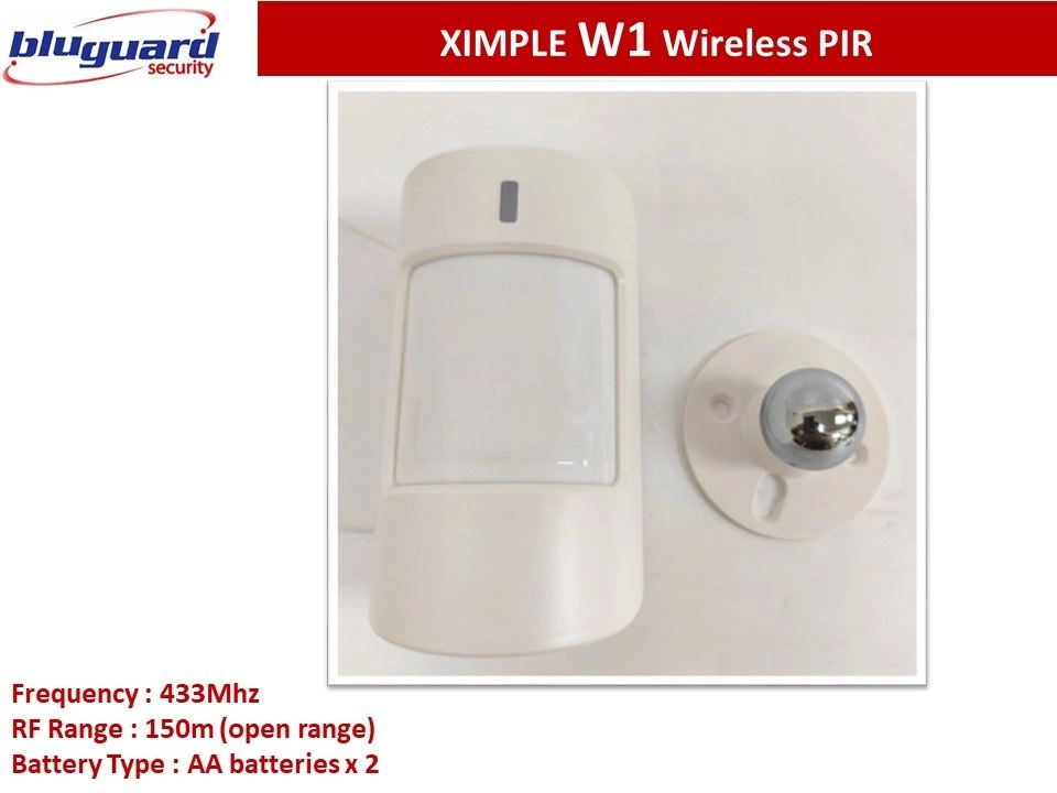 Bluguard Wireless Alarm System XIMPLE W1 Accessories 