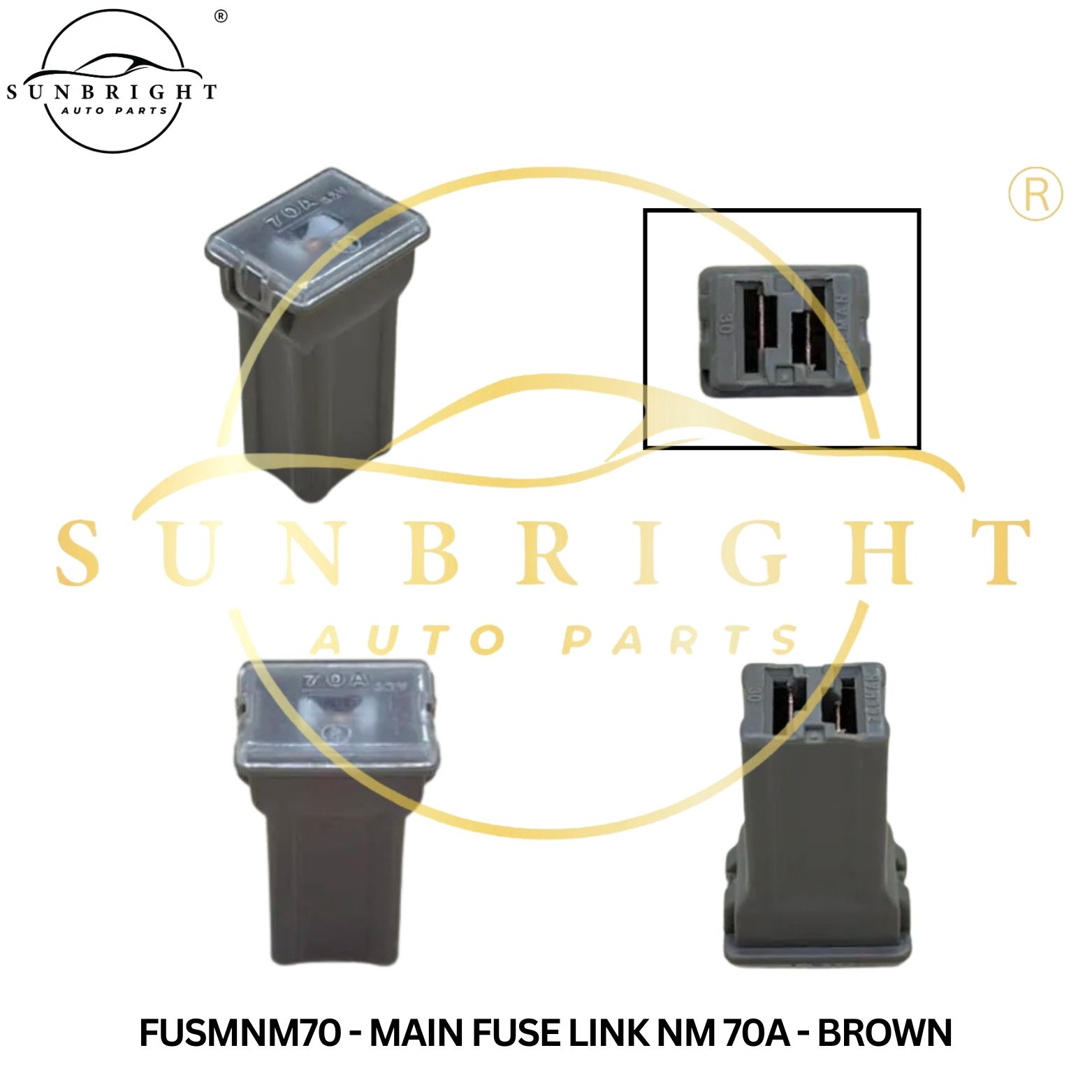 FUSMNM70 - MAIN FUSE LINK NM 70A - BROWN