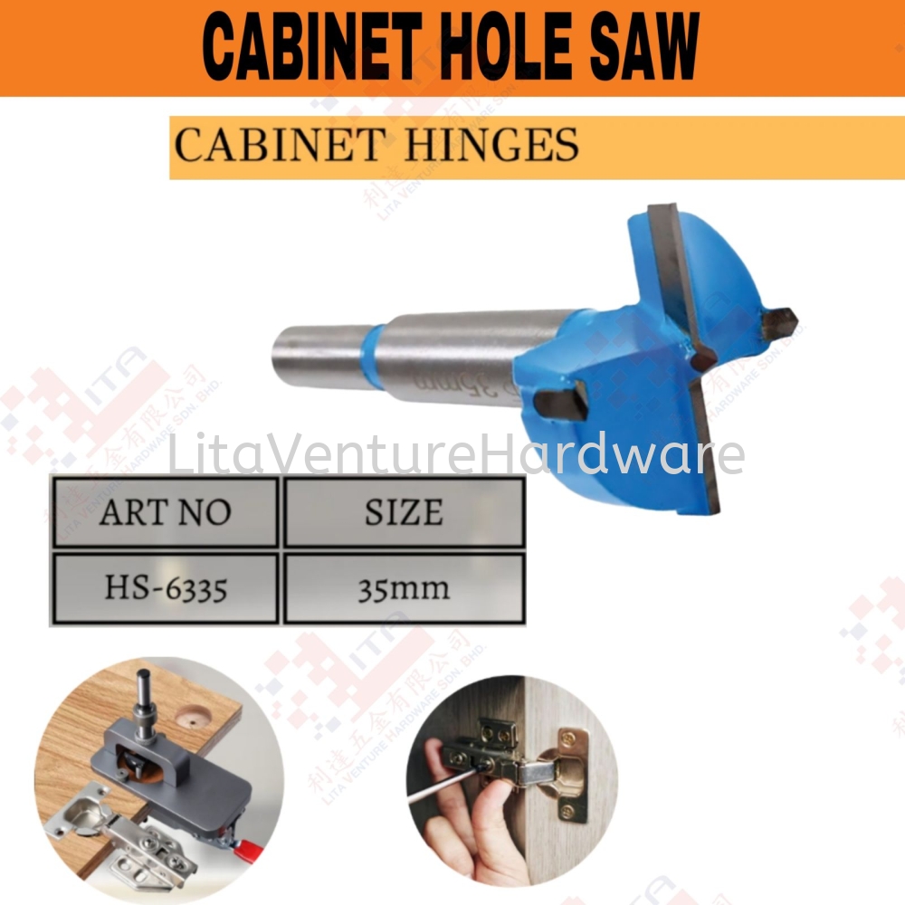 CABINET HOLE SAW - HS6335