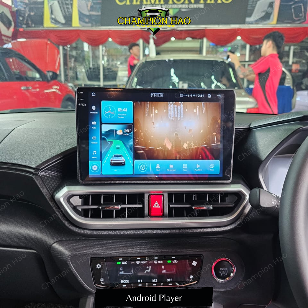 ATIVA 10'' ANDROID MULTIMEDIA PLAYER & REVERSE CAMERA
