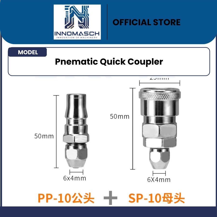 Pneumatic Coupler Lock Nut PP+SP
