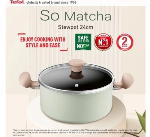 Tefal Cookware So Matcha Stewpot w/lid (24cm) G17946