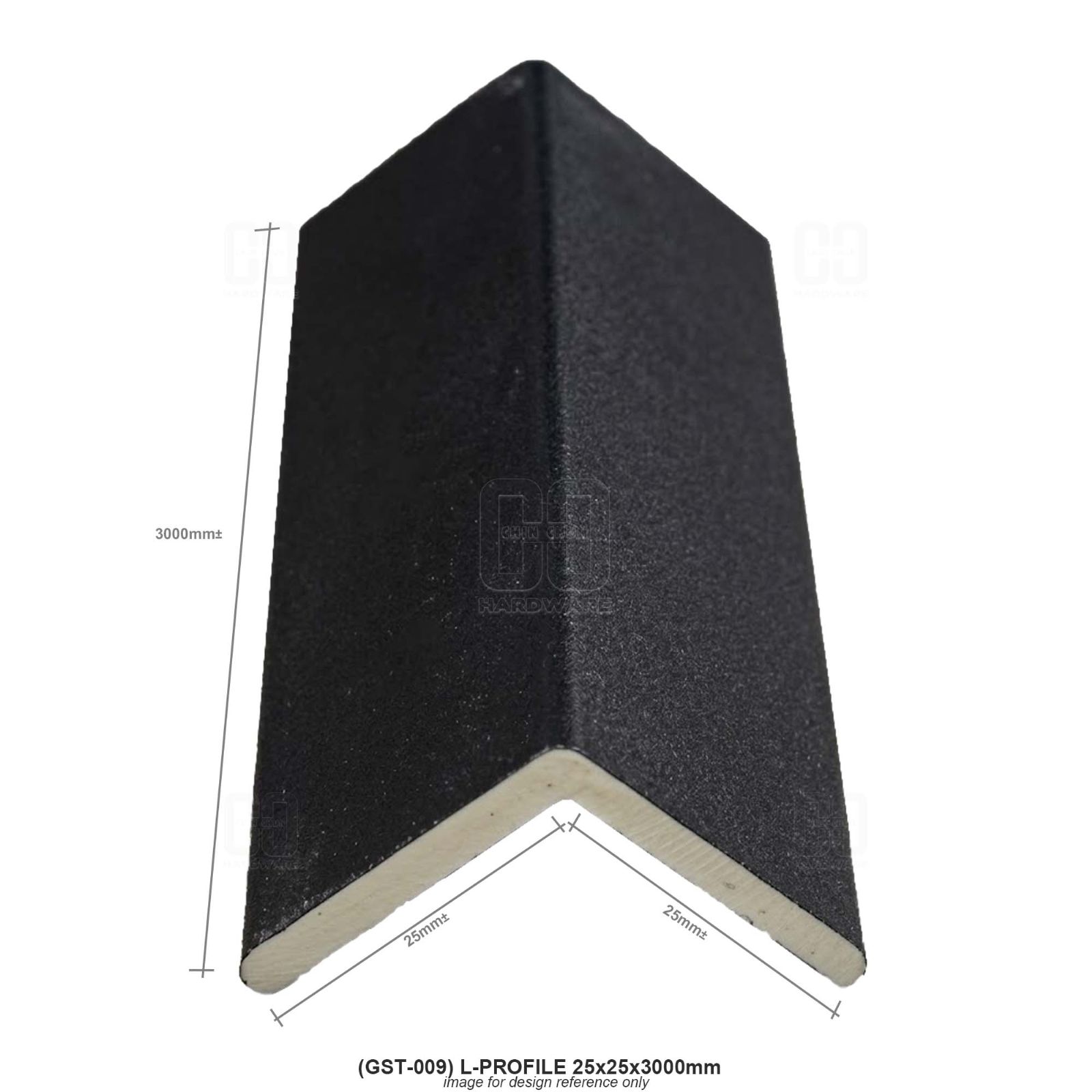 (GST-009) L-PROFILE 25x25x3000mm