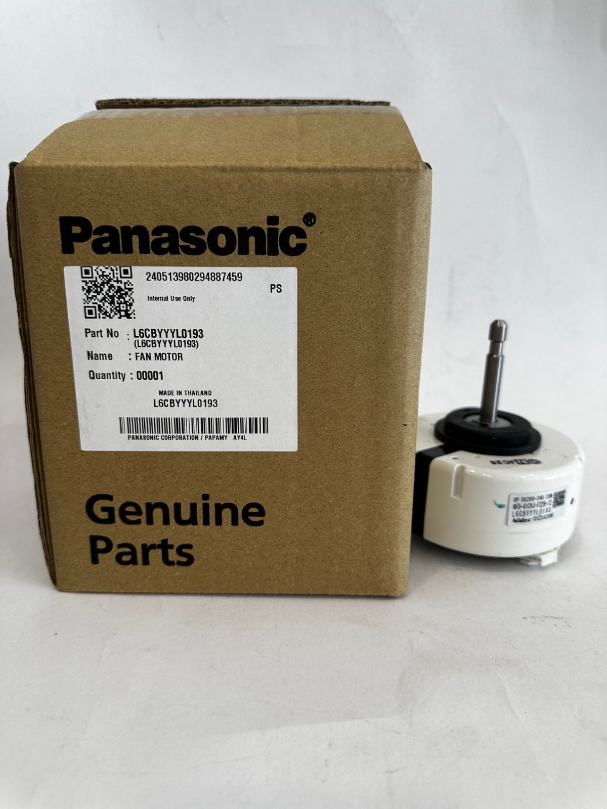 L6CBYYYL0193 Panasonic Fan Motor