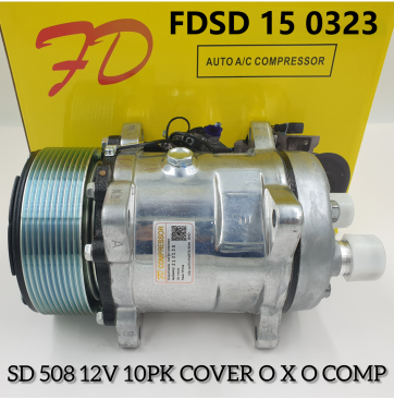 FDSD 15 0323 508 12V OxO 10PK Compressor (NEW)