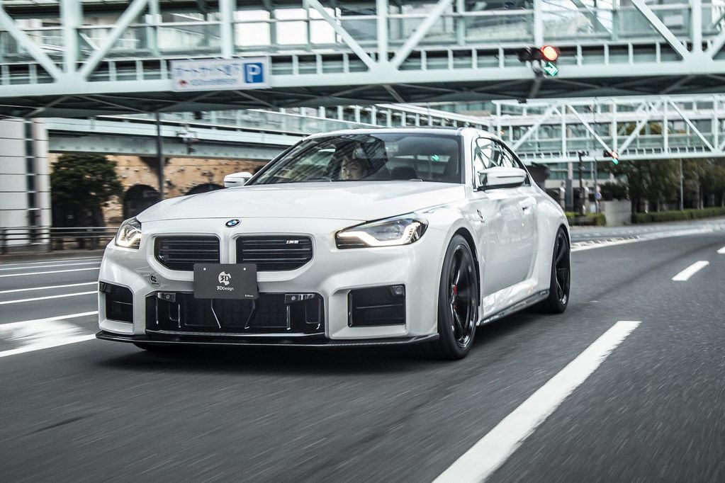 BMW M2 G87 3D Style Carbon Fiber Aerokit Set