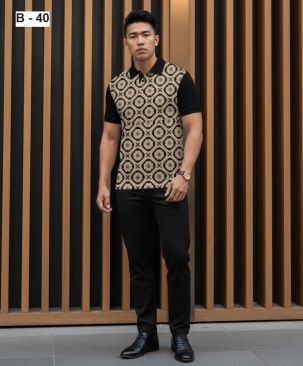 Custom Batik Sublimation T-Shirt
