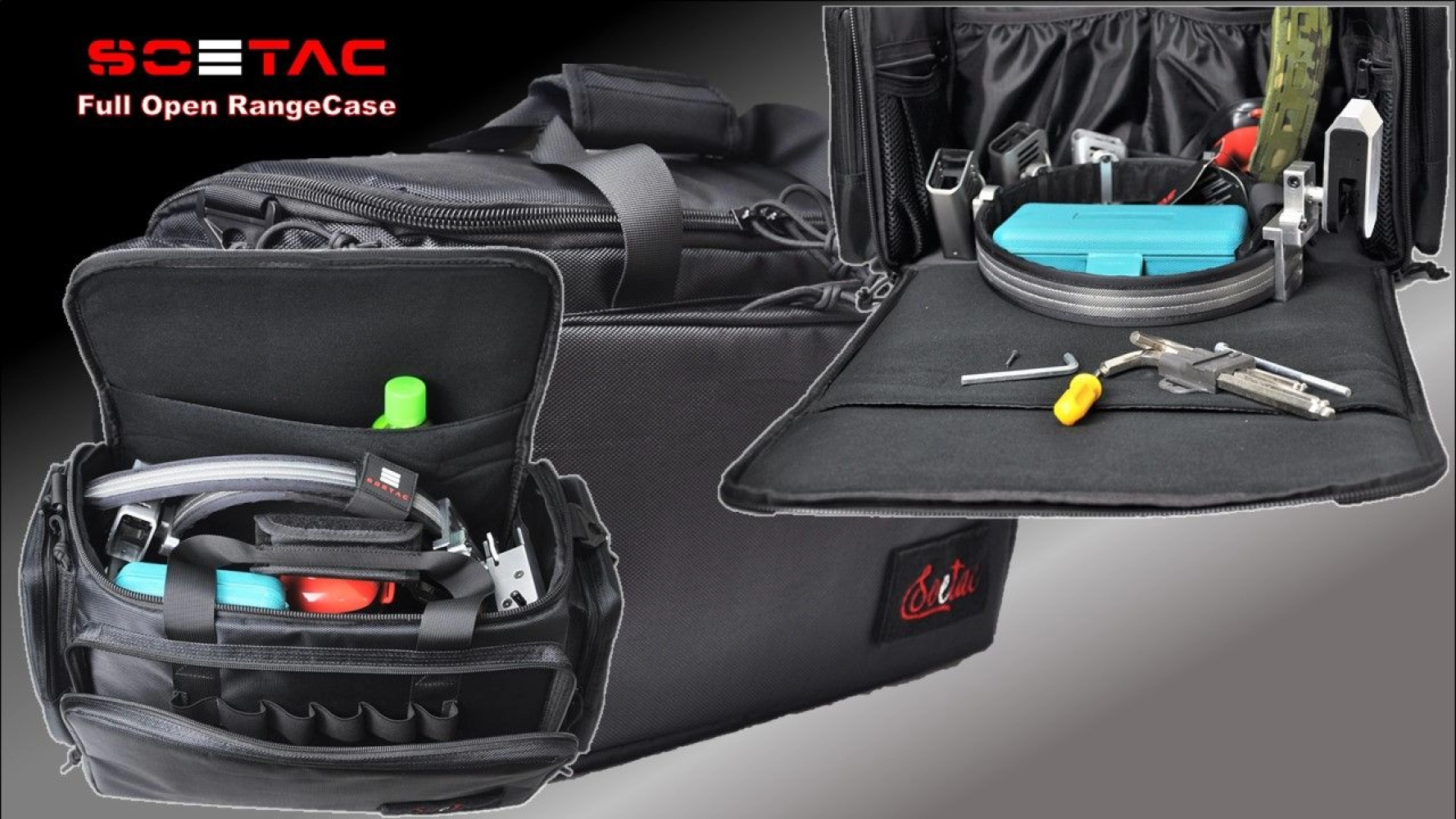 SOETAC IPSC Full-open Equipment Bag