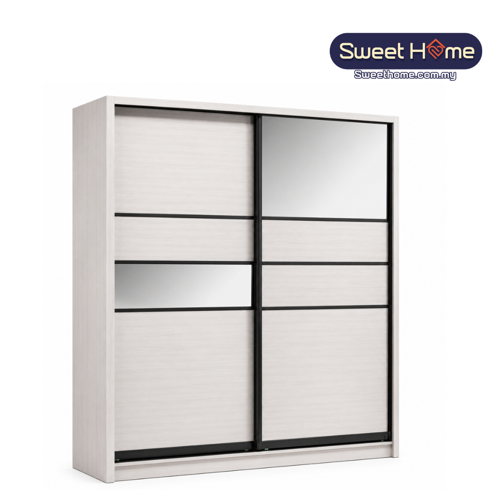 Sliding Door Wardrobe ( ZF Series - 2342 ) | Bedroom Wardrobe