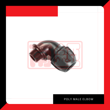 Poly Male Elbow