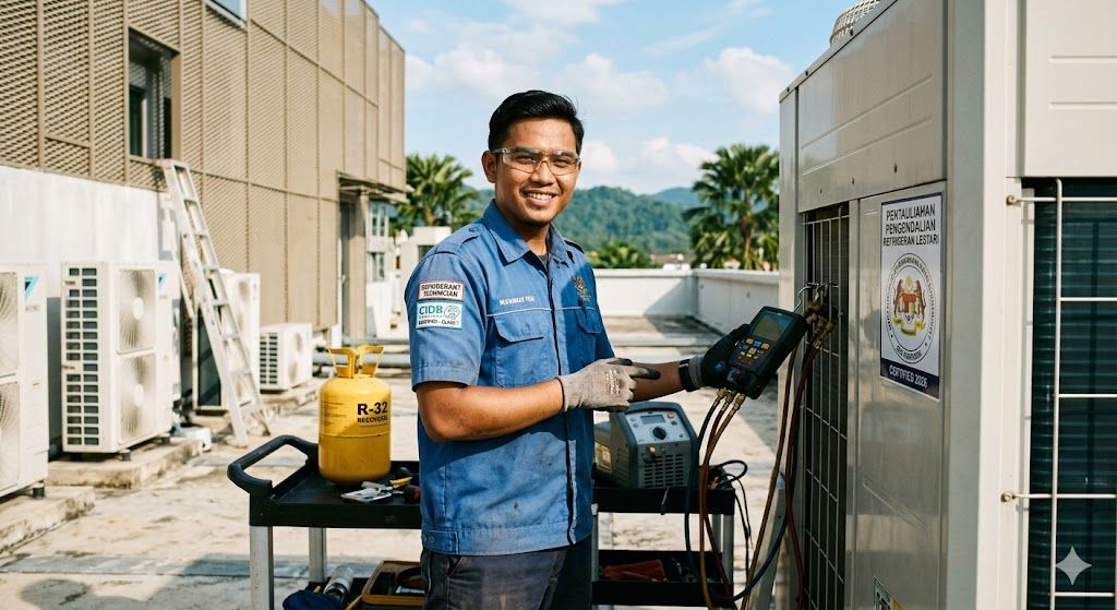 certified refrigerant technician Malaysia