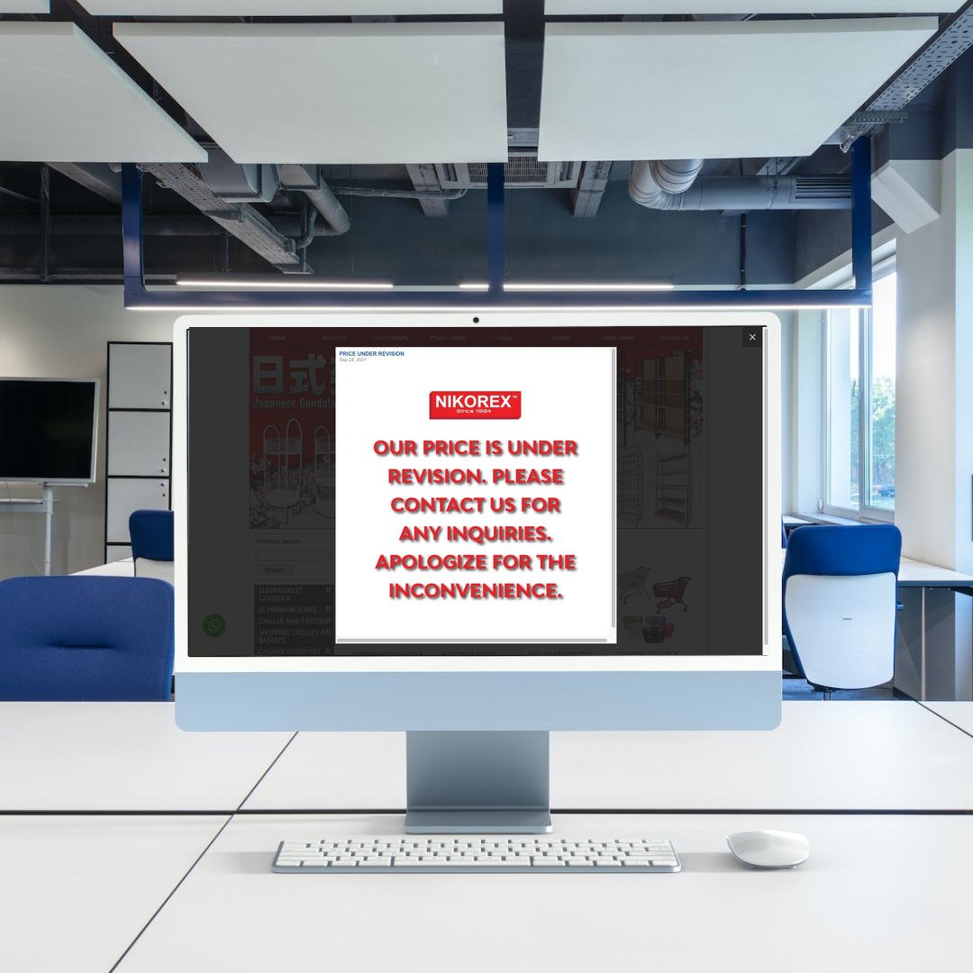 Nikorex Display Products (M) Sdn Bhd Website Design & SEO Case Study | Display Rack Manufacturer in Johor
