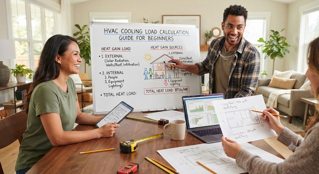 HVAC cooling load calculation guide for beginners