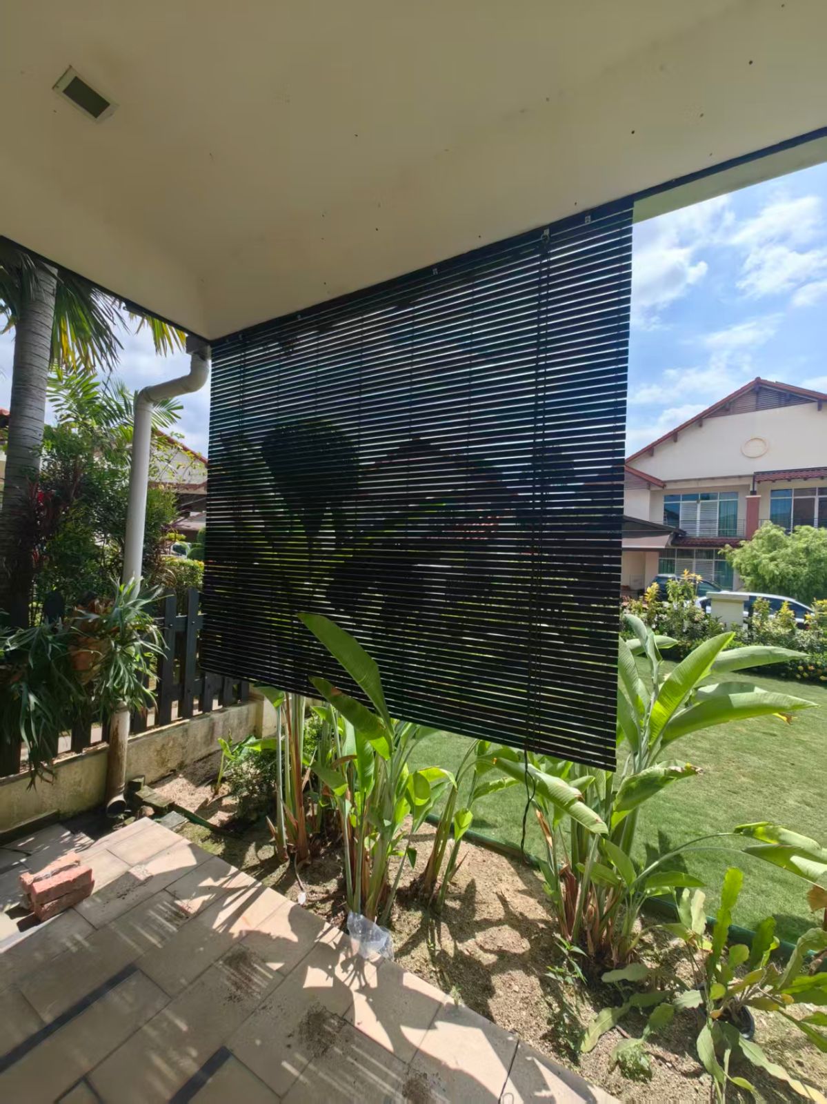 Outdoor Wooden Blind